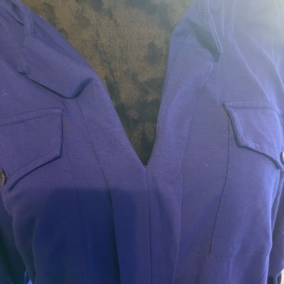 Young, Fabulous & Broke Electric Blue casual Women’s romper - Picture 4 of 7